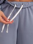 *Костюм женский футер петля "ТЕОНА" СЕРО-ГОЛУБОЙ