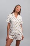 Женская пижама с шортами из муслина Happyfox