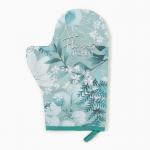 Варежка-прихватка «Доляна» Eucalyptus, 20?28 см, габардин, 35% хлопок, 65% п/э