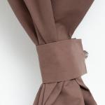 Комплект штор для кухни с подхватами Этель Kitchen, коричневый, 150?180 см - 2 шт.