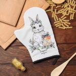 Варежка-прихватка «Доляна. Сладкой жизни», 20?28 см, 35% хлопок, 65% п/э, ватин 250 г/м?