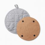 Набор кухонный Love: прихватка, подставка под горячее, МИКС