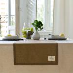 Дорожка Этель ECO, цвет оливковый, 40?136/±6 см, 70% хл, 30% лён, 190 г/м?