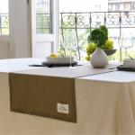 Дорожка Этель ECO, цвет оливковый, 40?136/±6 см, 70% хл, 30% лён, 190 г/м?