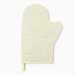 Варежка-прихватка «Доляна. Зайчата», 20?28 см, 35% хлопок, 65% п/э, ватин 250 г/м?