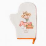 Варежка-прихватка «Этель. Кролики», 20?28 см, саржа, 100% х/л, ватин 250 г/м?