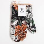 Варежка-прихватка «Этель» Meadow flower 20?27 см, 100% хлопок, саржа 190 г/м?
