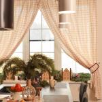 Комплект штор для кухни с подхватами «Этель» «Bright cage» 150?180 см-2штуки., 100% хл