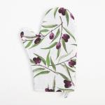 Варежка-прихватка Доляна Olives 20?27 см, 100% хлопок, ватин 250 г/м?