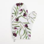 Варежка-прихватка Доляна Olives 20?27 см, 100% хлопок, ватин 250 г/м?