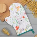 Варежка-прихватка «Этель. Маки», 20?28 см, саржа, 100% х/л, ватин 250 г/м?