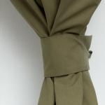 Комплект штор для кухни с подхватами Этель Kitchen, зелёный, 150?180 см - 2 шт.