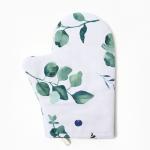 Варежка-прихватка «Этель» Eucalyptus 20?27 см,100% хлопок, саржа 190 г/м?