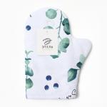 Варежка-прихватка «Этель» Eucalyptus 20?27 см,100% хлопок, саржа 190 г/м?