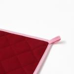 Набор кухонный «Тюльпаны»: прихватка 19?19 см, подставка под горячее