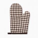 Варежка-прихватка «Этель. Мозаика», 26?16 см, коричневая