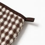 Варежка-прихватка «Этель. Мозаика», 26?16 см, коричневая