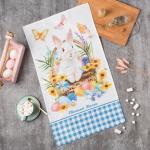 Полотенце «Зайчики», 40?73 см, 100% хлопок, саржа 190 г/м?