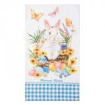Полотенце «Зайчики», 40?73 см, 100% хлопок, саржа 190 г/м?