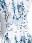 Комплект штор для кухни с подхватами Flower mood, 145?180 см-2 шт., 100% п/э