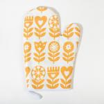 Набор Кухонный Этель «Yellow garden», варежка-прихватка 20?27 см, прихватка 19?19 см, 100% хлопок (МИКС)
