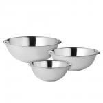 SATOSHI Набор мисок глубоких 3пр, 20-22-24см, 1200-1600-2200мл, нерж.сталь