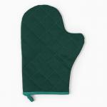 Варежка-прихватка «Этель. Курочка и петух», 20?28 см, саржа, 100% х/л, ватин 250 г/м?