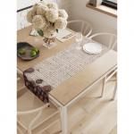 Дорожка на стол JoyArty «Кофейные зерна», оксфорд, размер 40?145 см