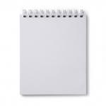 "Светоч" А167 Артбук (Скетчбук), блок белый, запечат.пластик.обл. 500мкм., жест.подложка, 100  г/м2 175*200 мм на гребне 80 л. 2 шт.