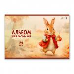 "Светоч" А254 Альбом для рисования 100 г/м2 A4 29.5 х 20.2 см 24 л. на скобе 5 шт.