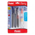 "Pentel" Набор канцелярский Regular kit цвет чернил: ассорти