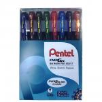 "Pentel" Набор гелевых ручек Energel d 0.7 мм 8 цв. BL417PC8M цвет чернил: ассорти