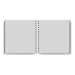 "Светоч" А230 Артбук (Скетчбук), блок белый, жесткая подложка, 200  г/м2 205*205 мм на гребне 30 л. 2 шт.