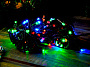 Гирлянда ТМ "Bikson" нить 100LED, 8,5м, мульти, 4 реж, зелён провод, арт. WWK31114