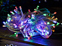 Гирлянда ТМ "Bikson" нить 160LED, 9,5м, мульти, 4 реж, прозр провод, арт. WWK31119