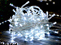 Гирлянда ТМ "Bikson" нить 100LED, 7,5м, холодн белый, 4 реж, прозр провод, арт. WWK31118