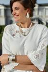 Платье Vittoria Queen 25773 молочный