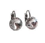 Серьги кристаллами Swarovski