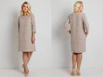 Платье женское  6163Ш/01/Пудровый