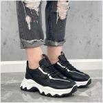 2306-1 черн Кроссовки женские (36-41)/8