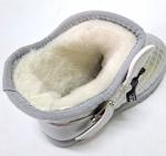 28528-16 серебро Угги для девочек (30-37)/10
