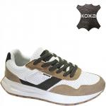 LK222-011 бел  Кроссовки мужские (40-45)/10