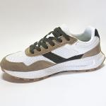 LK222-011 бел  Кроссовки мужские (40-45)/10