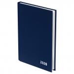 Ежедневник датированный 2026г., А5, 168л., бумвинил, BG, синий, ЕД5тБВ_09841