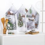 Набор полотенец из рогожки "Студеная пора"