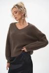 Пуловер Дея (шоколад)