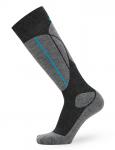 NORVEG SPORT WOOL Носки женские высокие цвет антрацит + серый