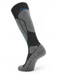 NORVEG SPORT WOOL Носки женские высокие цвет антрацит + серый
