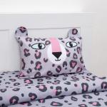 *Постельное бельё 1.5-спальное «Этель» Happy leopard, бязь