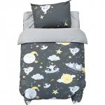 *Постельное бельё ясельное «Крошка Я. Полет в космос», бязь